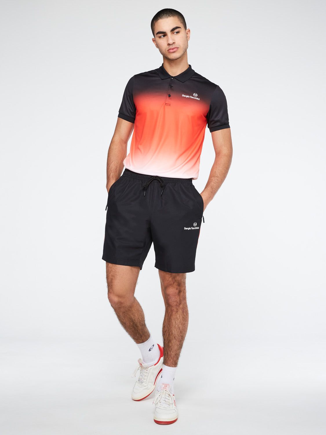 Sfumata Shorts-Black/Orange sold by Sergio Tacchini product image thumbnail 2