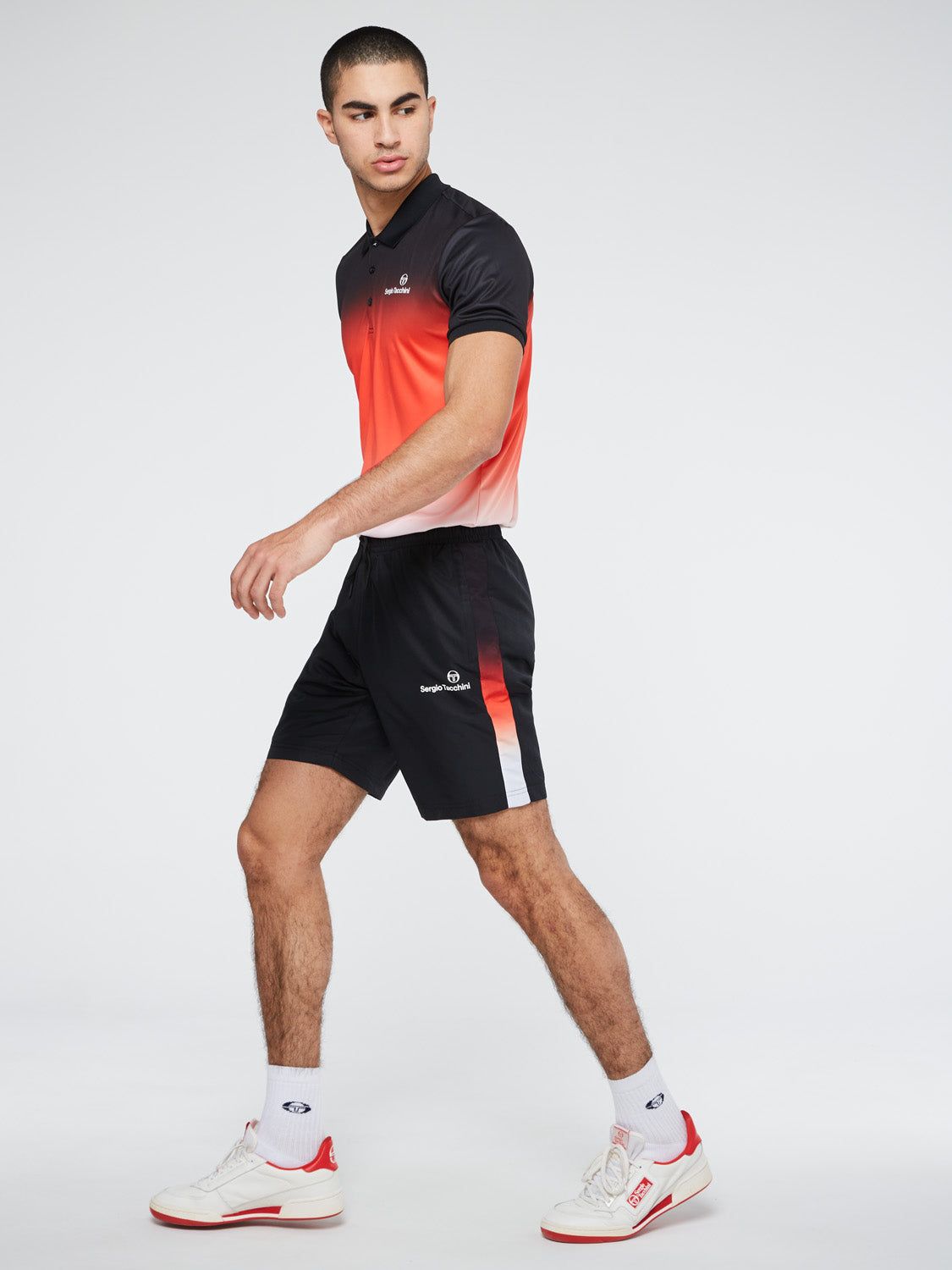 Sfumata Shorts-Black/Orange sold by Sergio Tacchini product image thumbnail 4