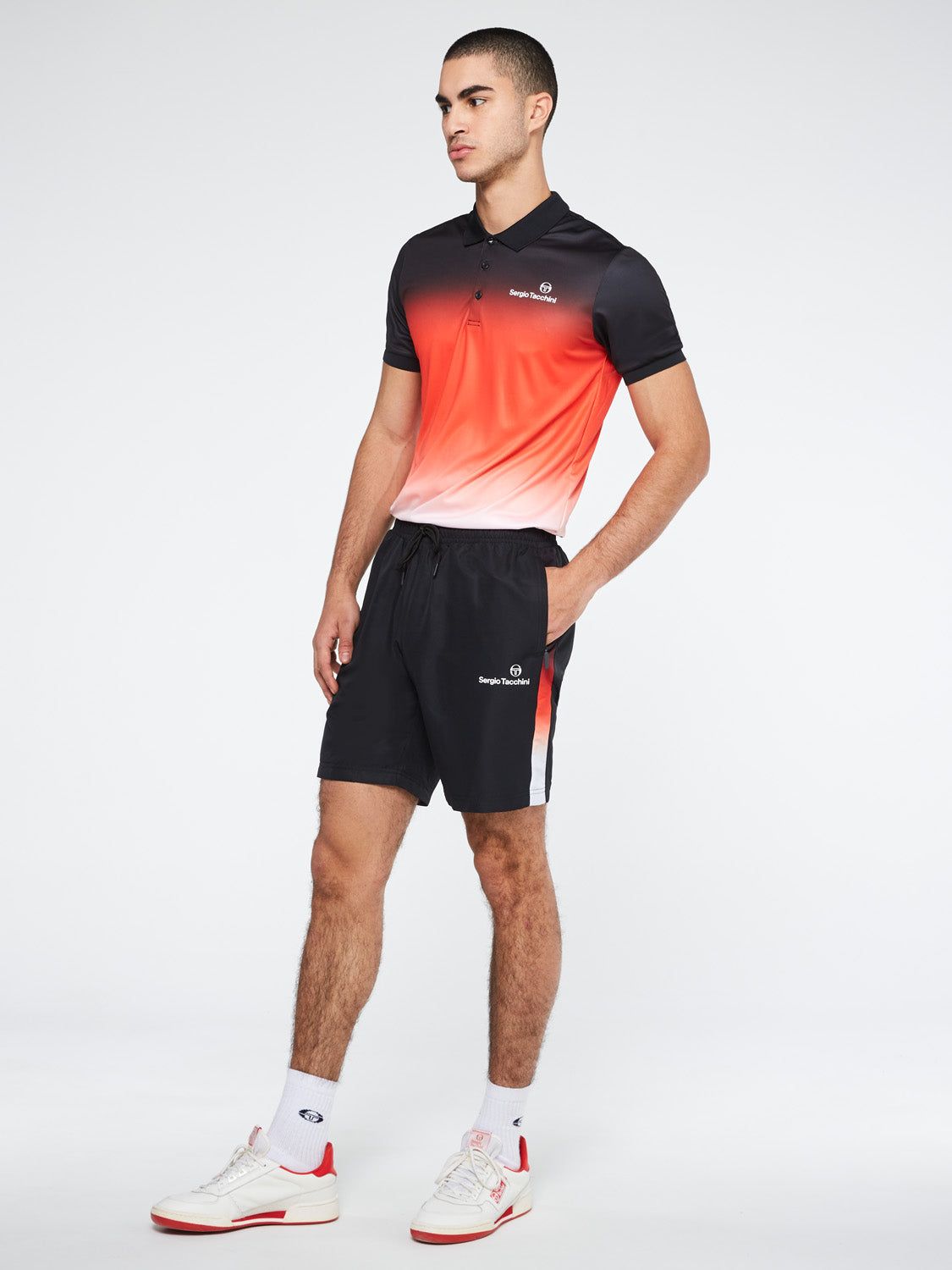Sfumata Shorts-Black/Orange sold by Sergio Tacchini product image thumbnail 3