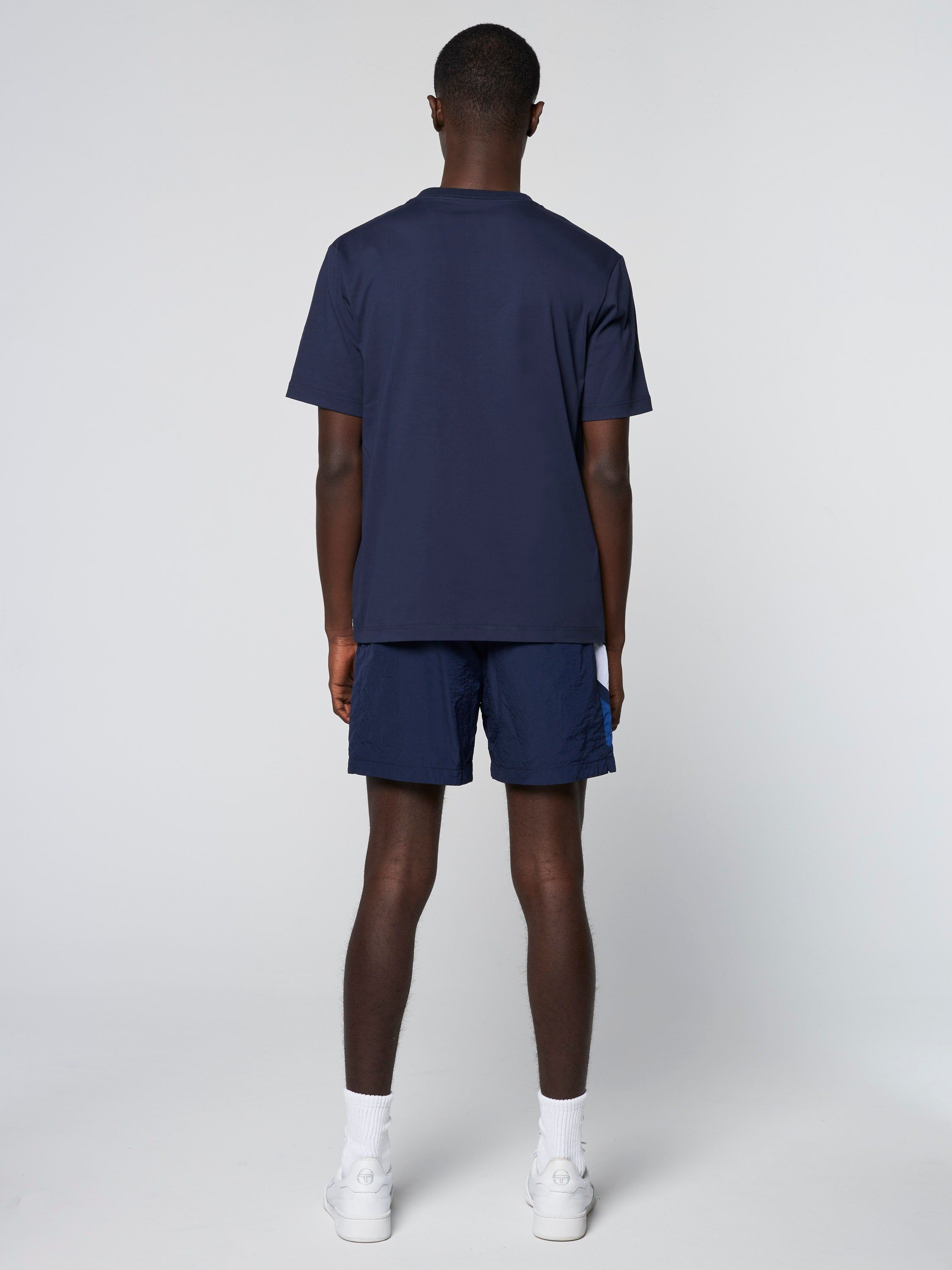 Ortica Tennis T-Shirt- Maritime Blue sold by Sergio Tacchini product image thumbnail 3