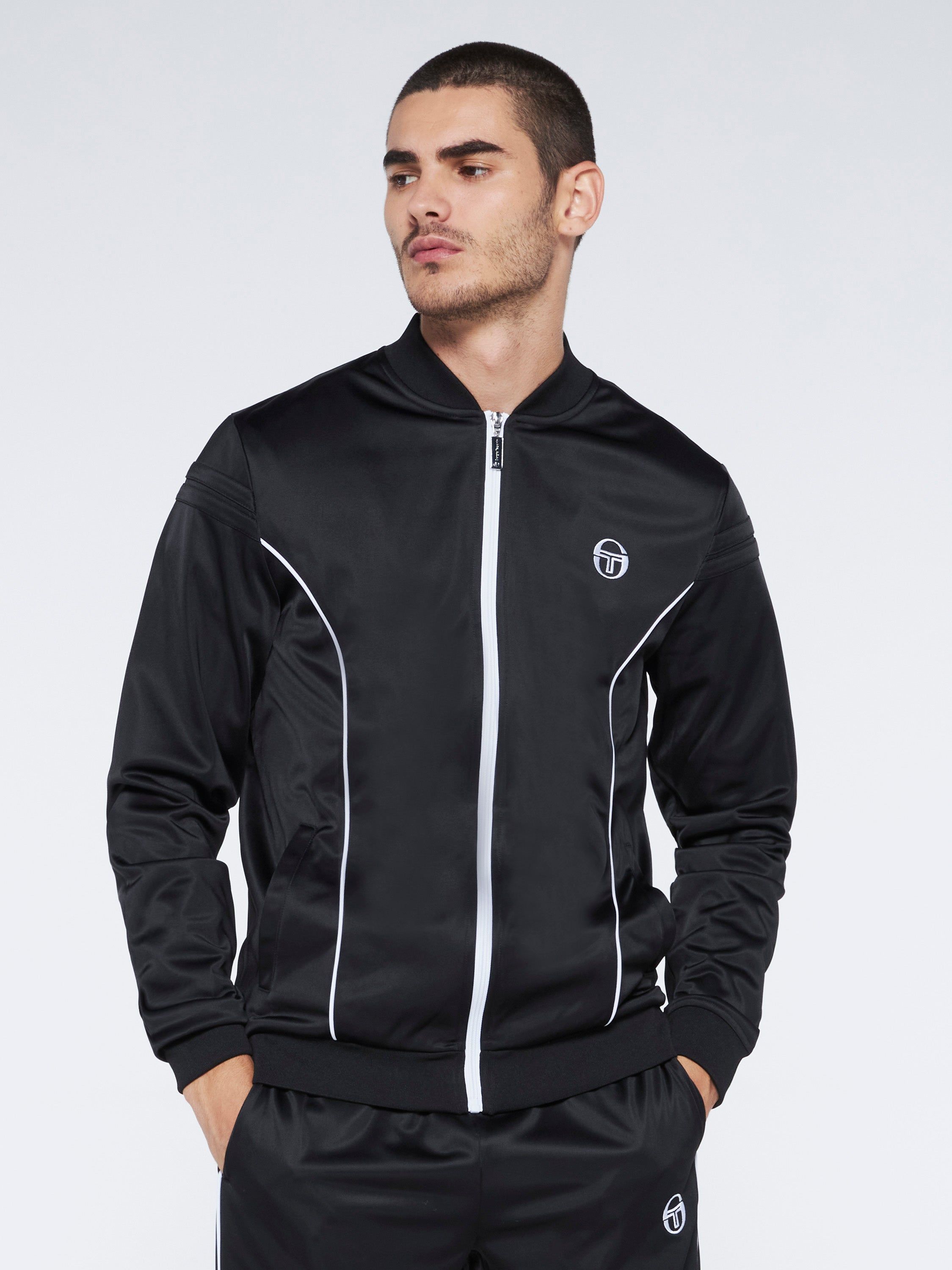 New Iceberg Track Jacket Archivio-Black sold by Sergio Tacchini