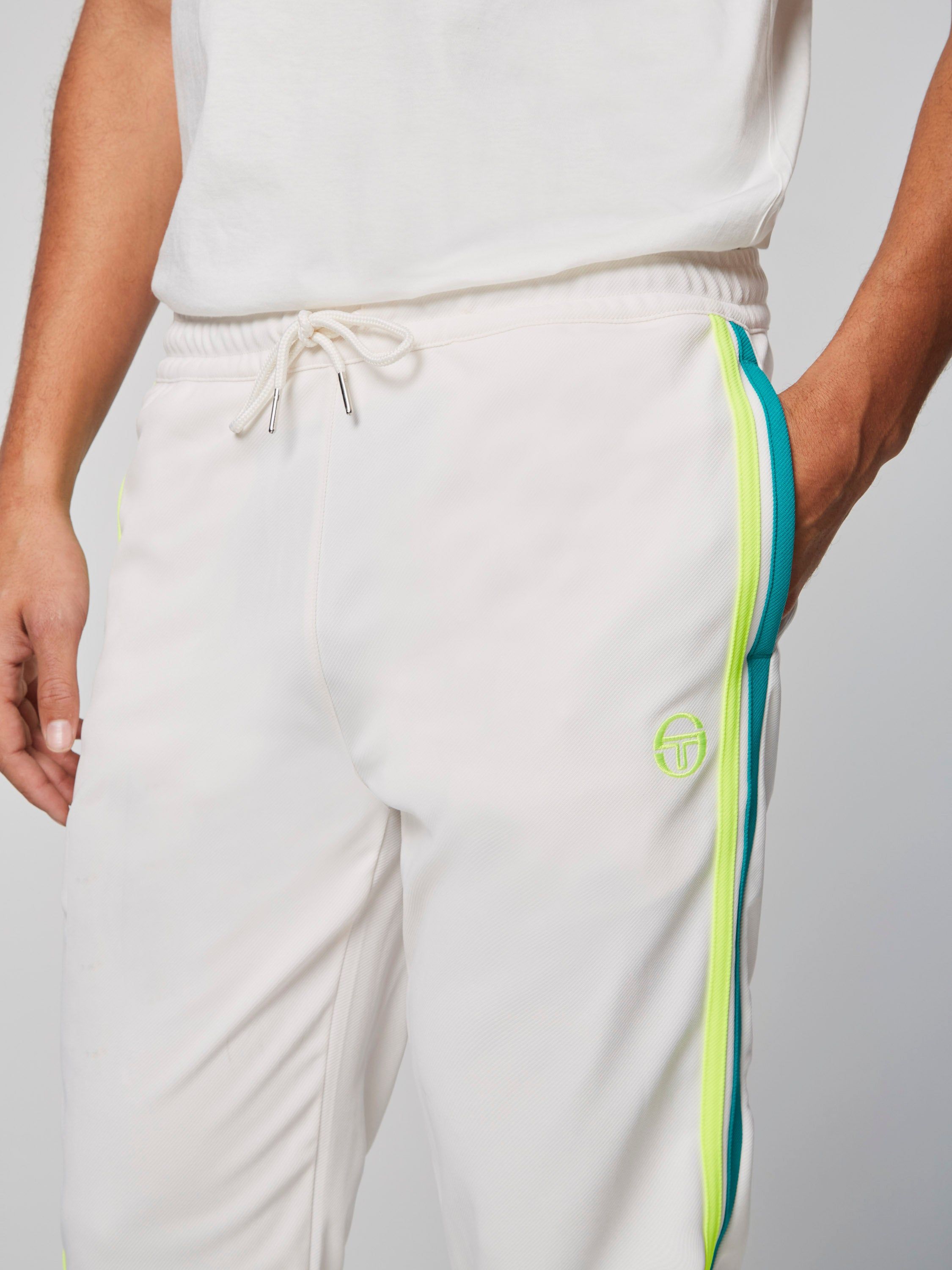 Damarindo Track Pant- Gardenia/ Blue Grass sold by Sergio Tacchini product image thumbnail 4