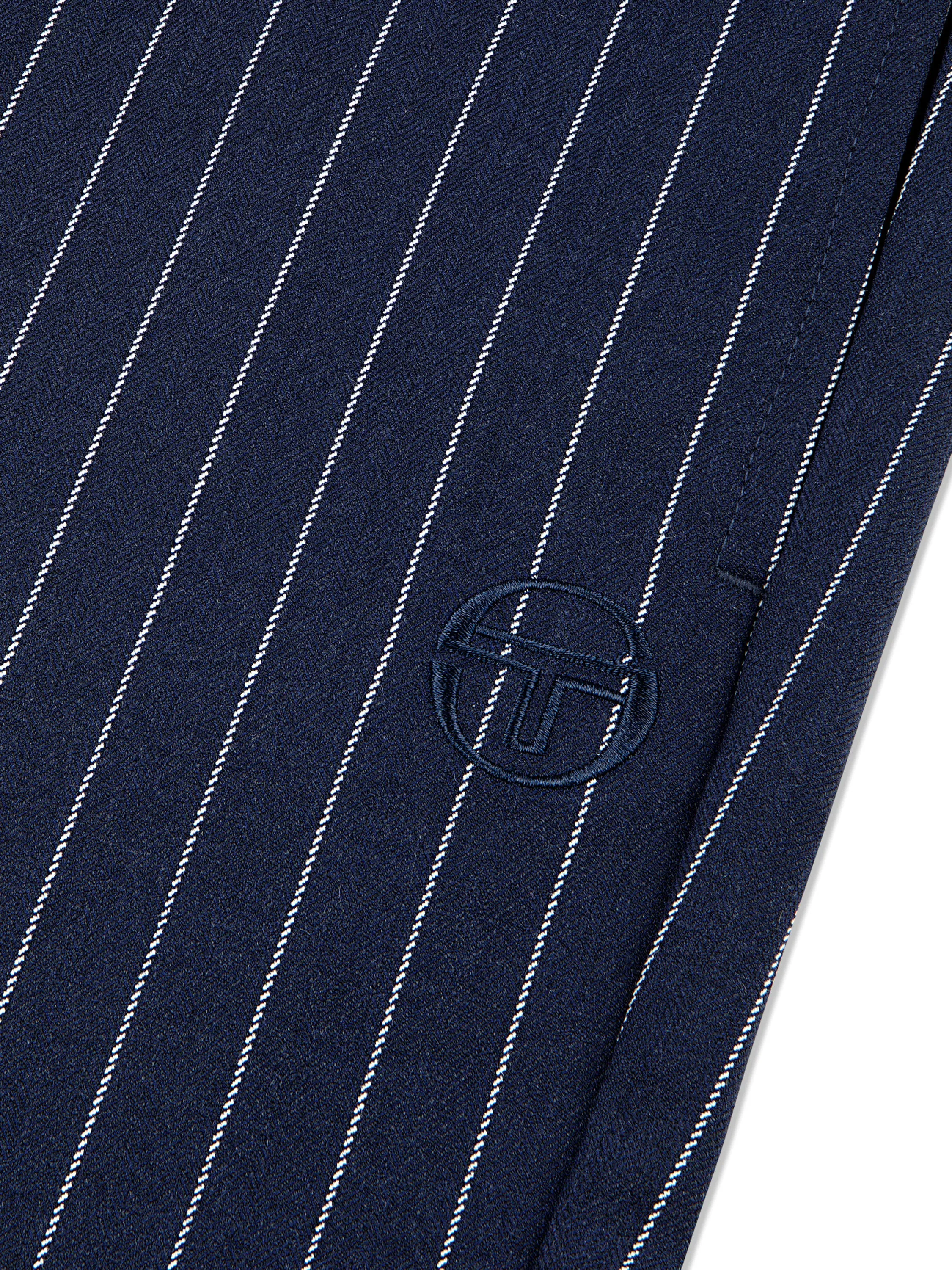 Gessato Suiting Track Pant- Maritime Blue sold by Sergio Tacchini product image thumbnail 3