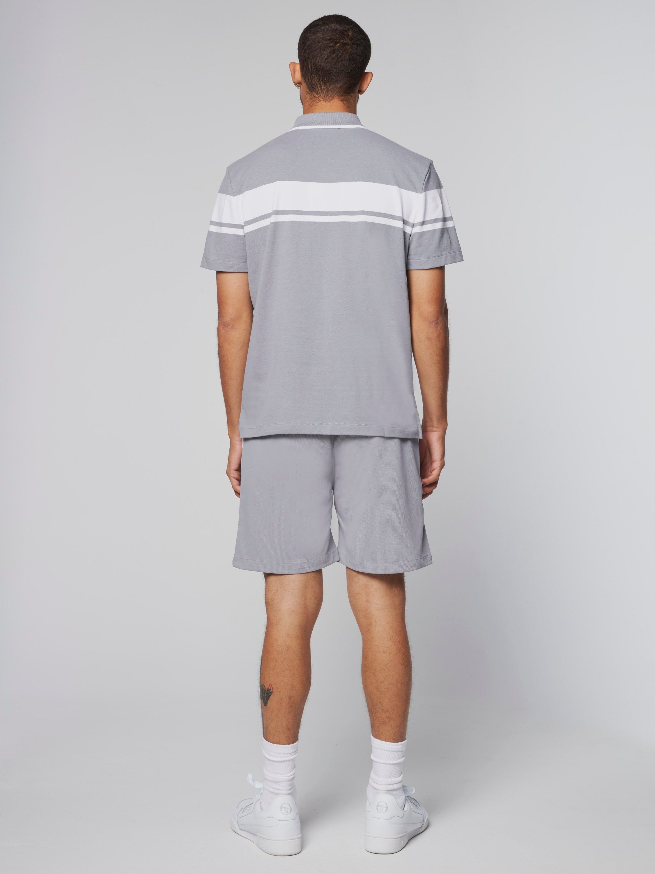 Damarindo Polo- Sleet/ White sold by Sergio Tacchini product image thumbnail 3