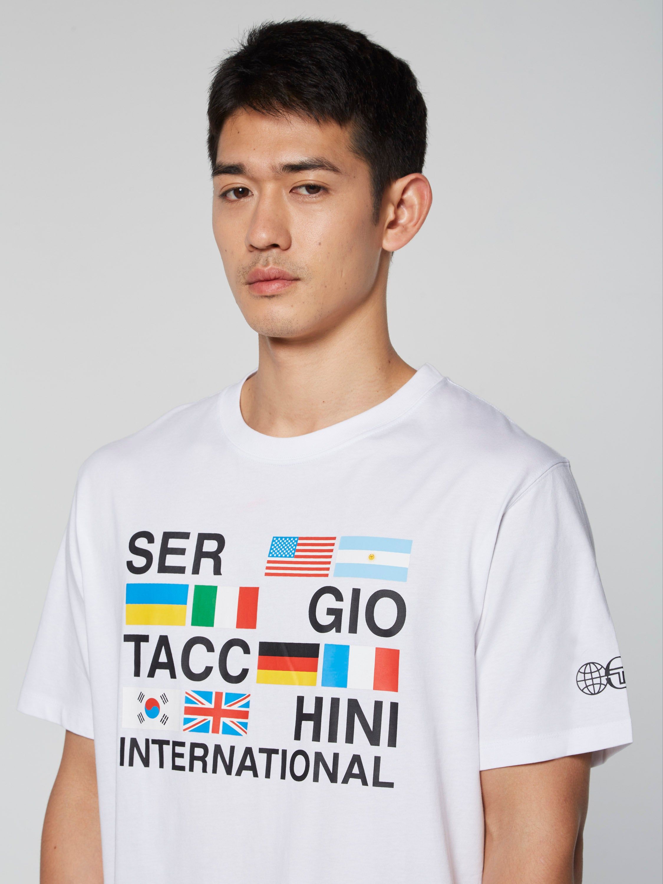 International T-Shirt-White sold by Sergio Tacchini product image thumbnail 4
