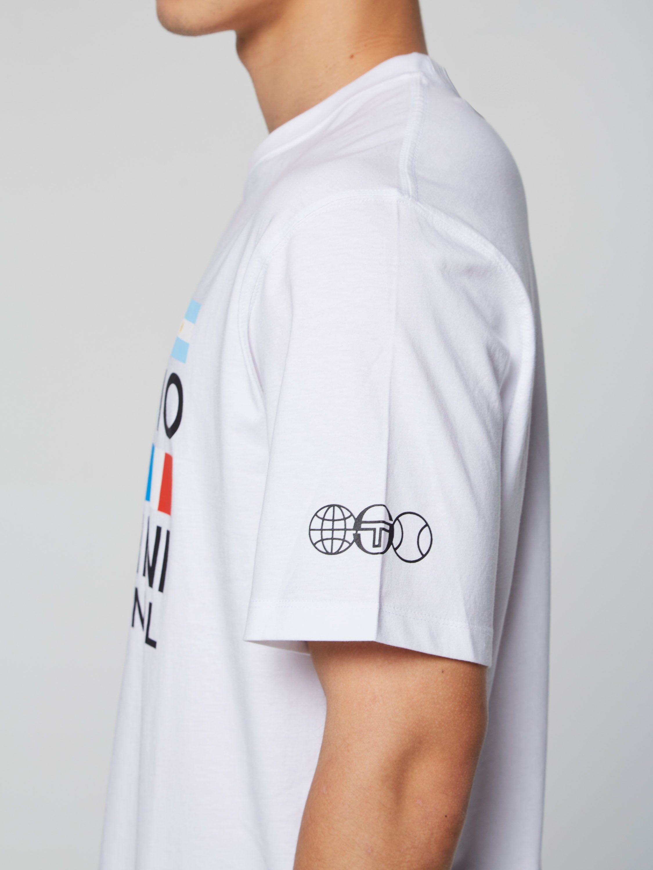 International T-Shirt-White sold by Sergio Tacchini product image thumbnail 5