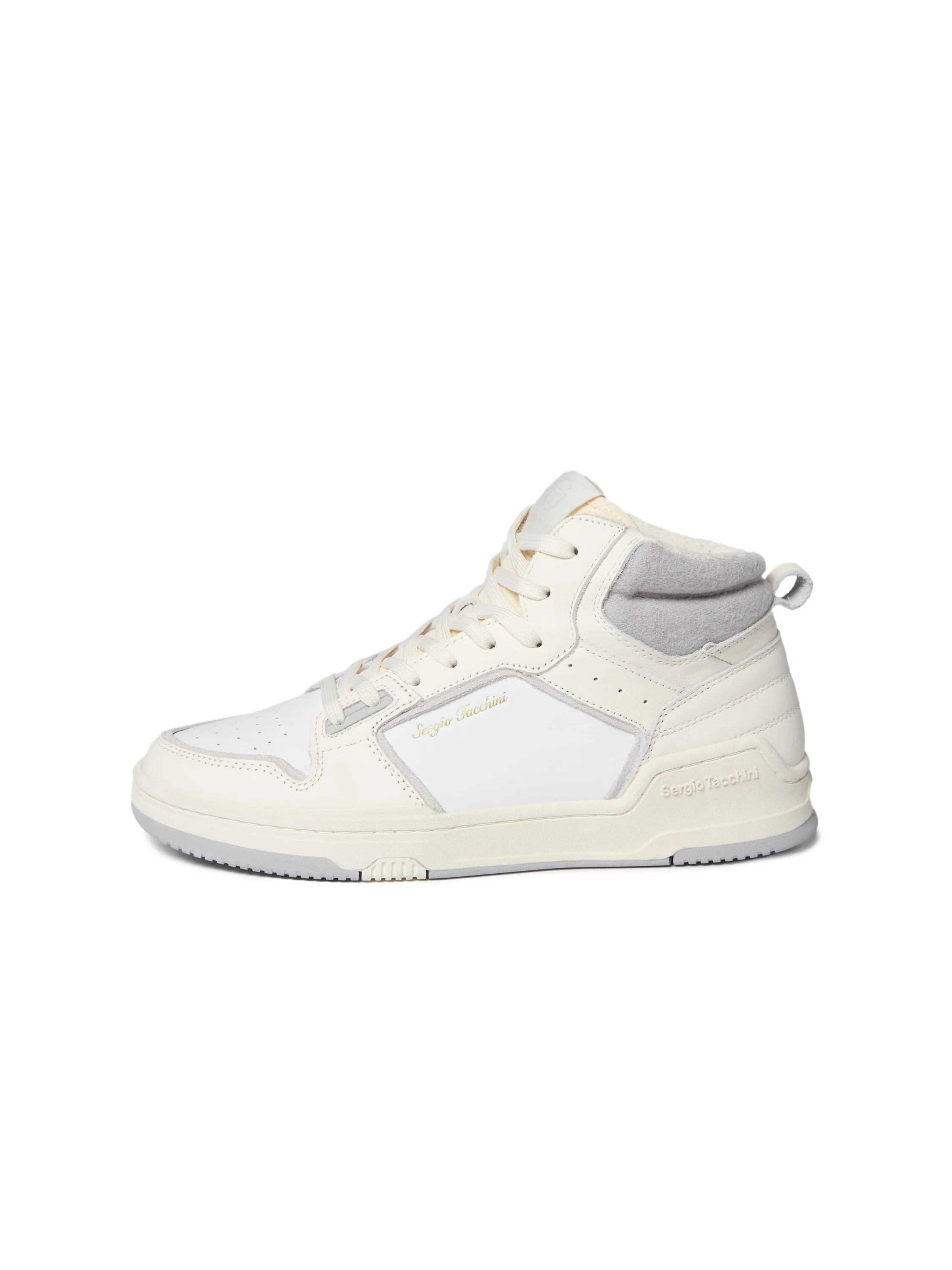 Slam Shot Hi DA Ultra- White Tofu/ Nimbus Cloud sold by Sergio Tacchini