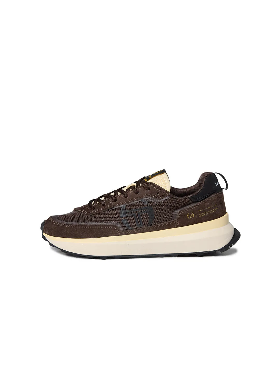 70's Racer- Java Brown/ Pearled Ivory / Raven sold by Sergio Tacchini