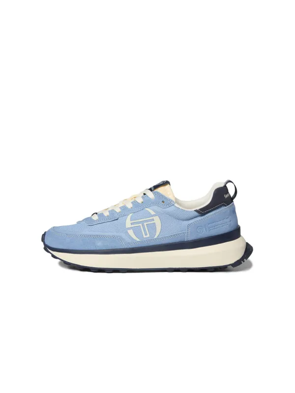 70's Racer- Faded Denim/ Tofu/ Maritime Blue sold by Sergio Tacchini