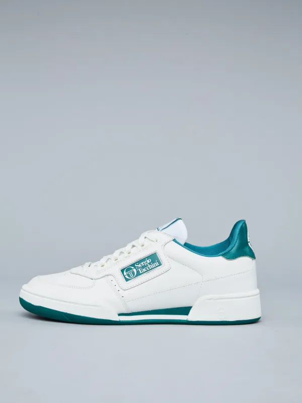 NEW YOUNG LINE SNEAKER - WHITE/FOREST GREEN made by Sergio Tacchini