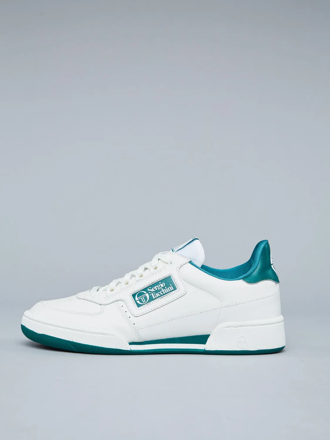 NEW YOUNG LINE SNEAKER - WHITE/FOREST GREEN sold by Sergio Tacchini