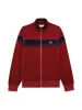Damarindo Velour Track Jacket- Merlot/ Maritime Blue sold by Sergio Tacchini