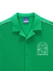 Monte Carlo Terry Button-Up Cabana Shirt- Green sold by Sergio Tacchini