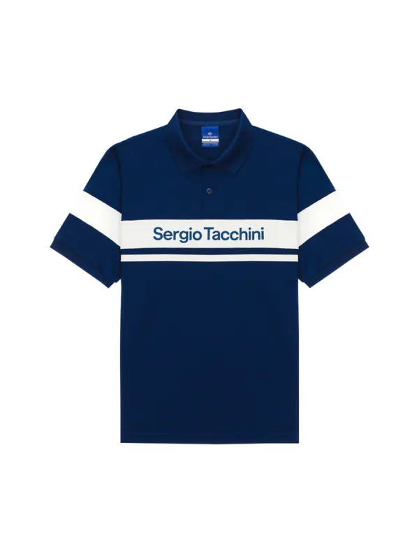 Damarindo Polo Shirt- Navy sold by Sergio Tacchini