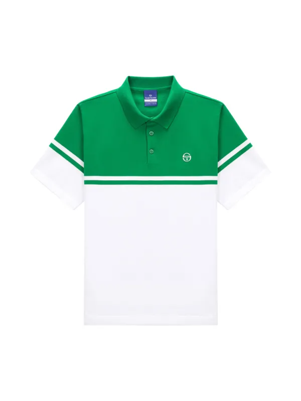 Damarindo Knit Polo- Green sold by Sergio Tacchini