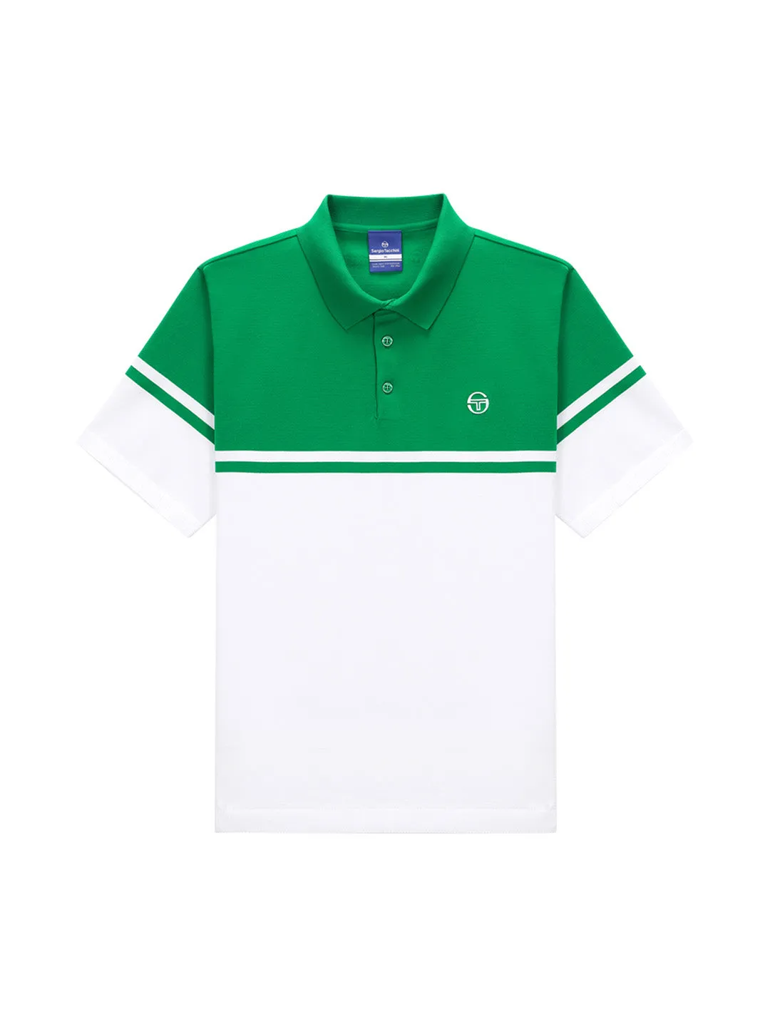 Damarindo Knit Polo- Green sold by Sergio Tacchini