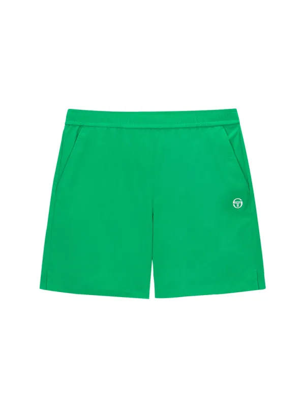 Essential Woven Shorts- Green sold by Sergio Tacchini