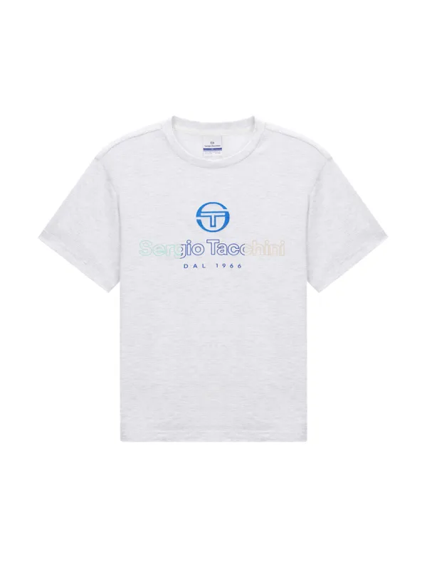 Daily Tuft T-Shirt- Melange/ Grey sold by Sergio Tacchini