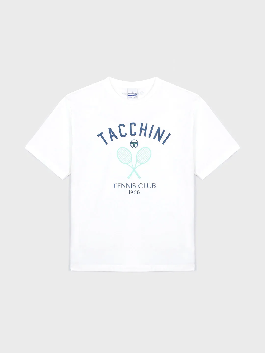 Preppy Artwork T-Shirt- Off White sold by Sergio Tacchini