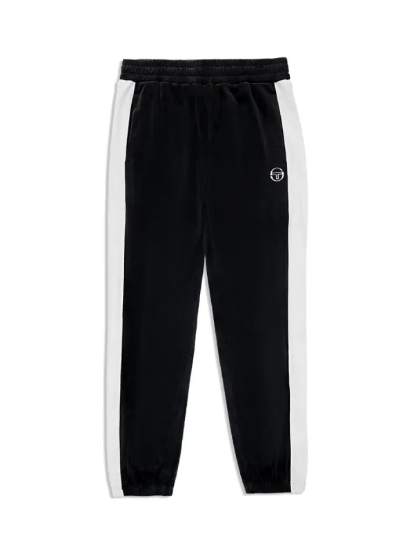 Cielo Velour Track Pant- Black Beauty sold by Sergio Tacchini