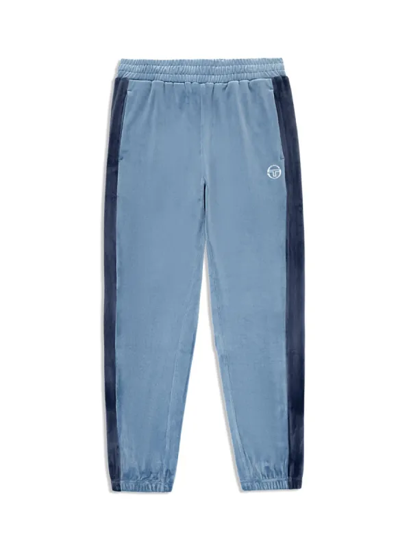 Cielo Velour Track Pant- Faded Denim sold by Sergio Tacchini
