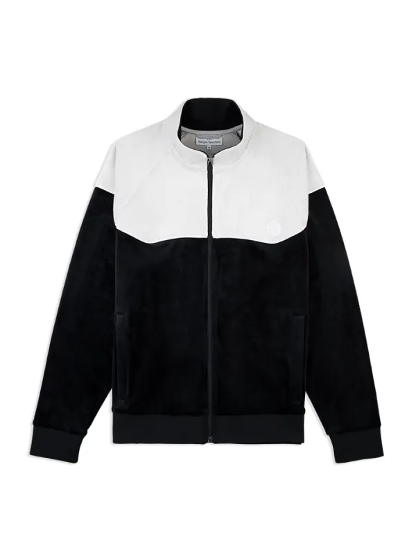 Cielo Velour Track Jacket- Black Beauty sold by Sergio Tacchini