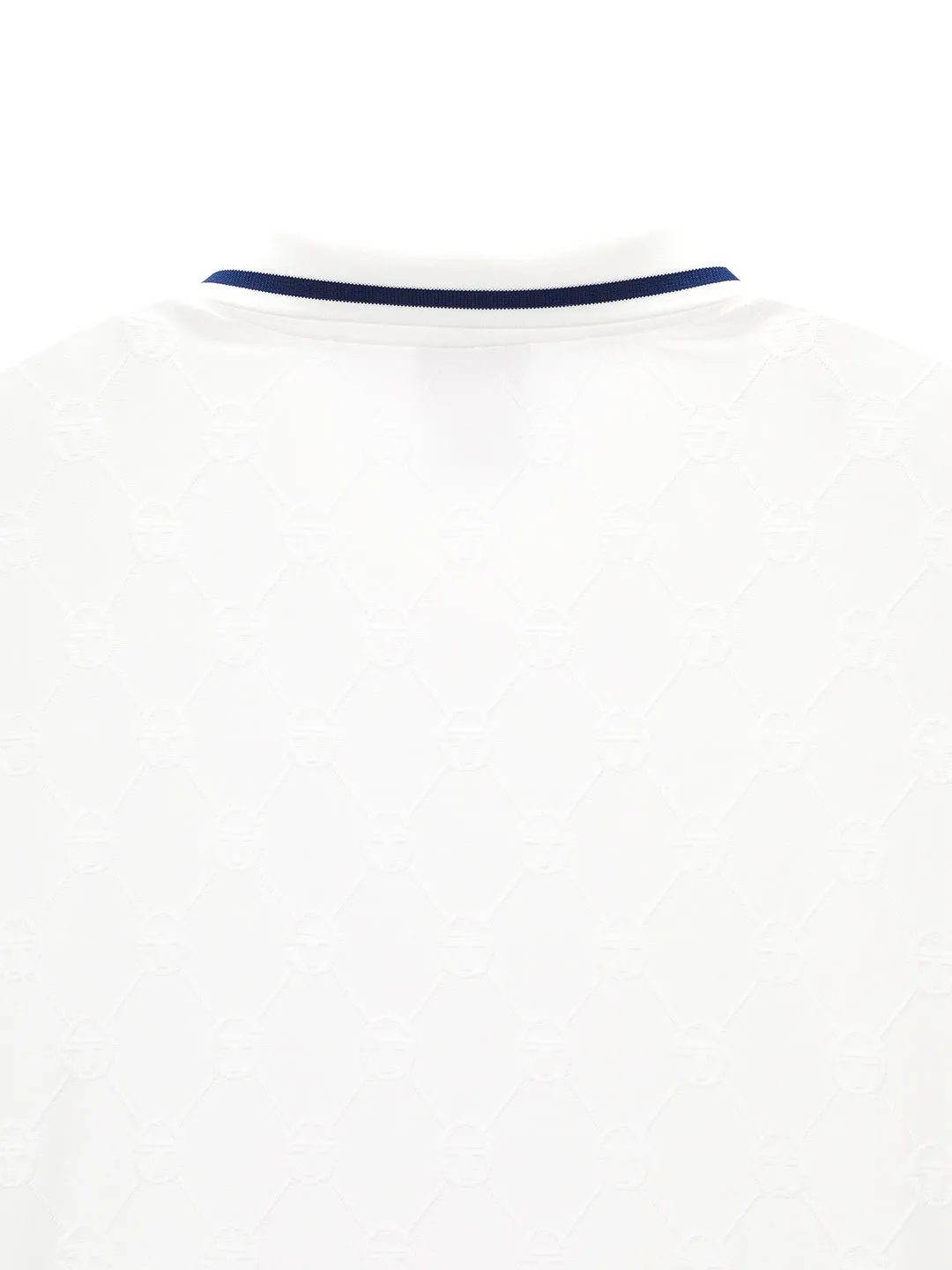 Daily Monogram Polo Shirt- Off White sold by Sergio Tacchini product image thumbnail 5