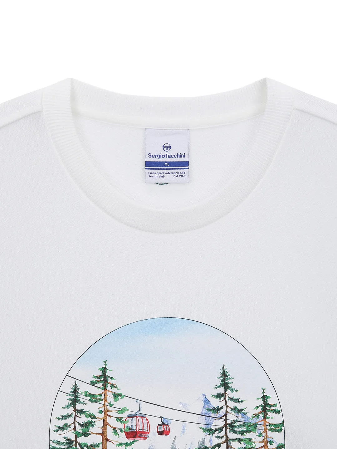 MC Artwork Sweatshirt- Off White sold by Sergio Tacchini product image thumbnail 5