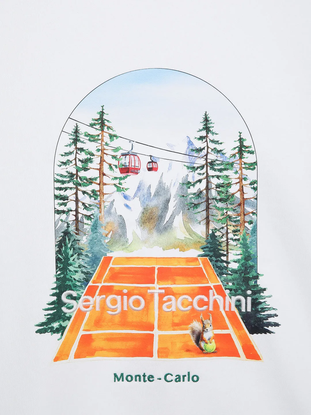 MC Artwork Sweatshirt- Off White sold by Sergio Tacchini product image thumbnail 3