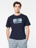 Marca T-Shirt- Maritime Blue sold by Sergio Tacchini