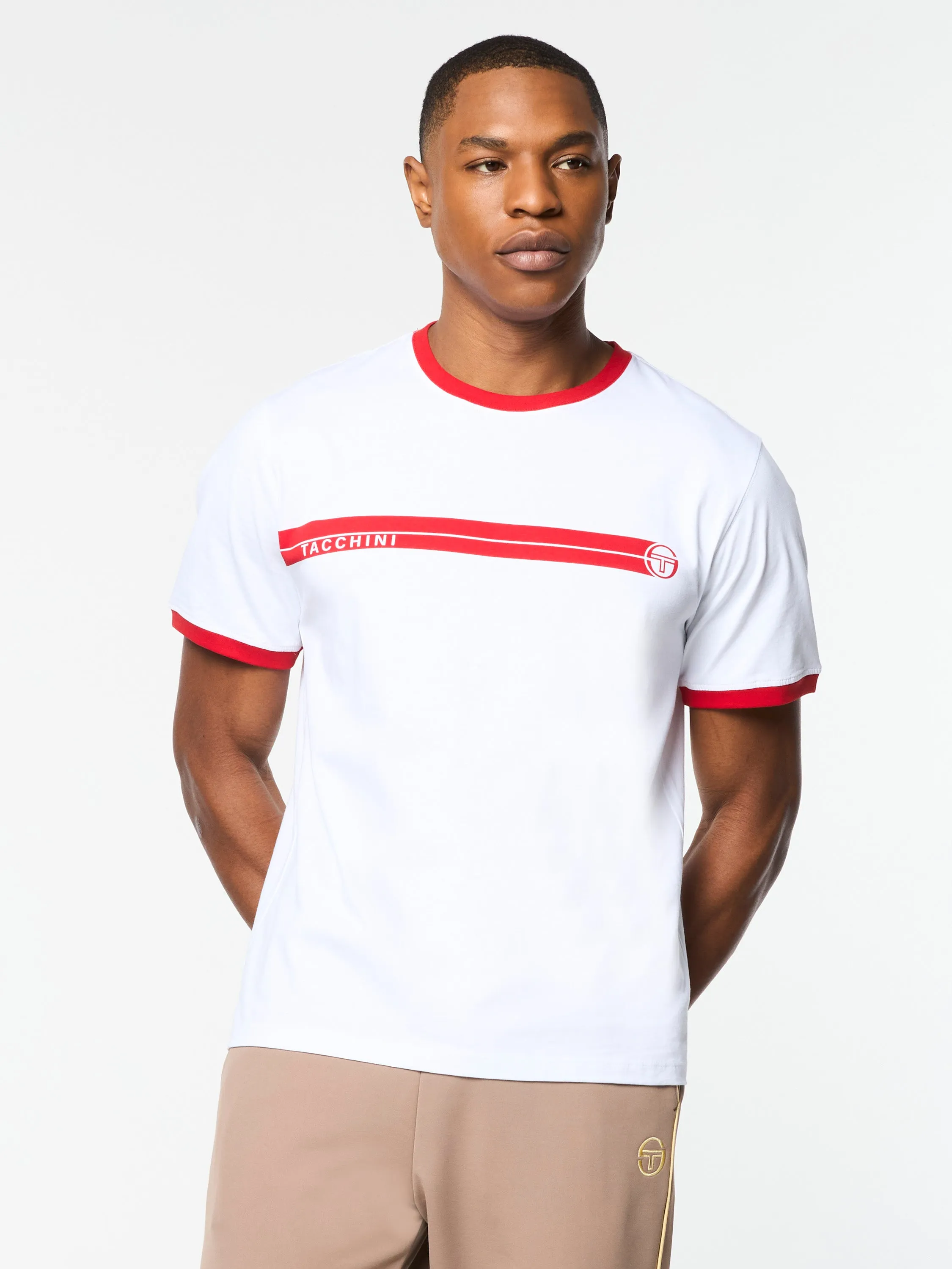 Leo T-Shirt- Brilliant White sold by Sergio Tacchini product image thumbnail 2