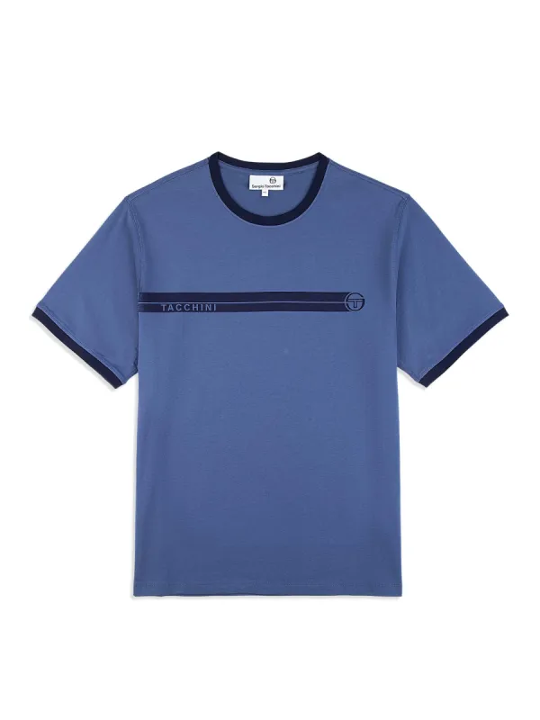 Leo T-Shirt- Blue Indigo sold by Sergio Tacchini