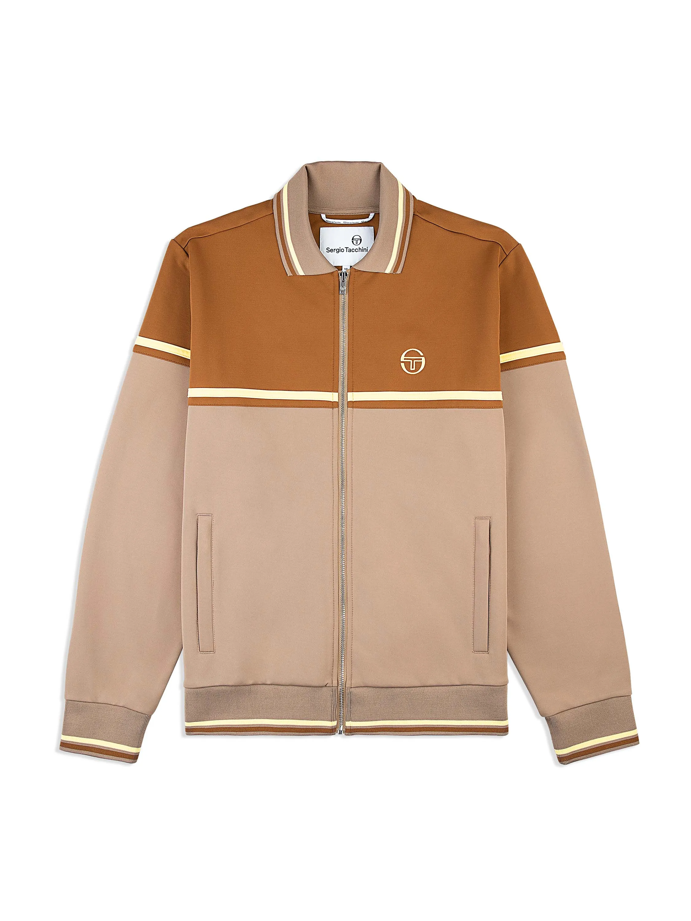 Olmi Track Jacket- Taupe Grey sold by Sergio Tacchini