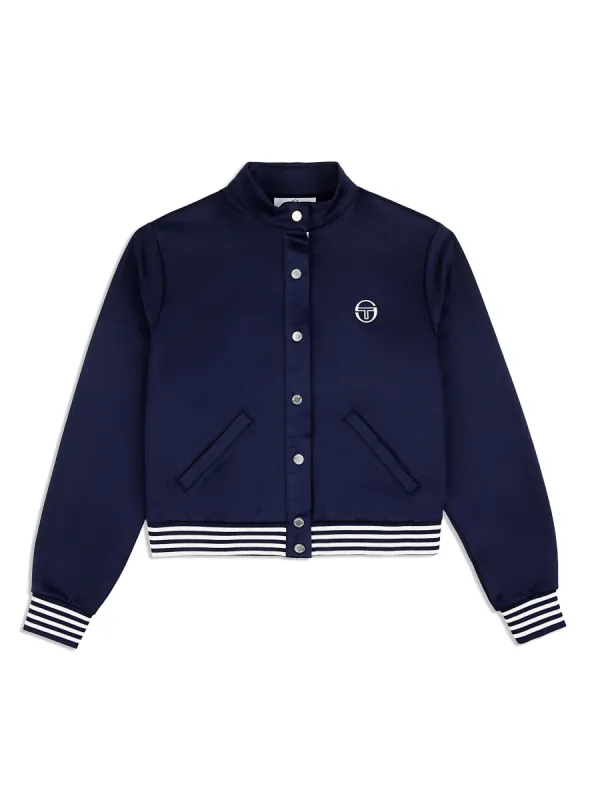 Sienna Track Jacket- Maritime Blue made by Sergio Tacchini