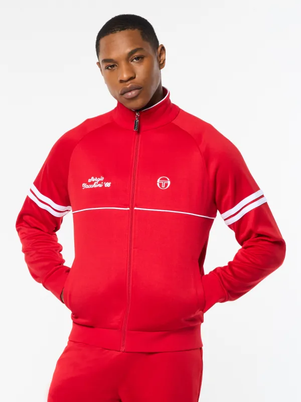 Orion Davis Track Jacket- Adrenaline Rush/ White sold by Sergio Tacchini