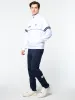 Orion Davis Track Jacket- White/ Maritime Blue sold by Sergio Tacchini