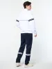 Orion Davis Track Jacket- White/ Maritime Blue sold by Sergio Tacchini