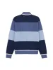 Enzo Striped Track Jacket- Faded Denim sold by Sergio Tacchini