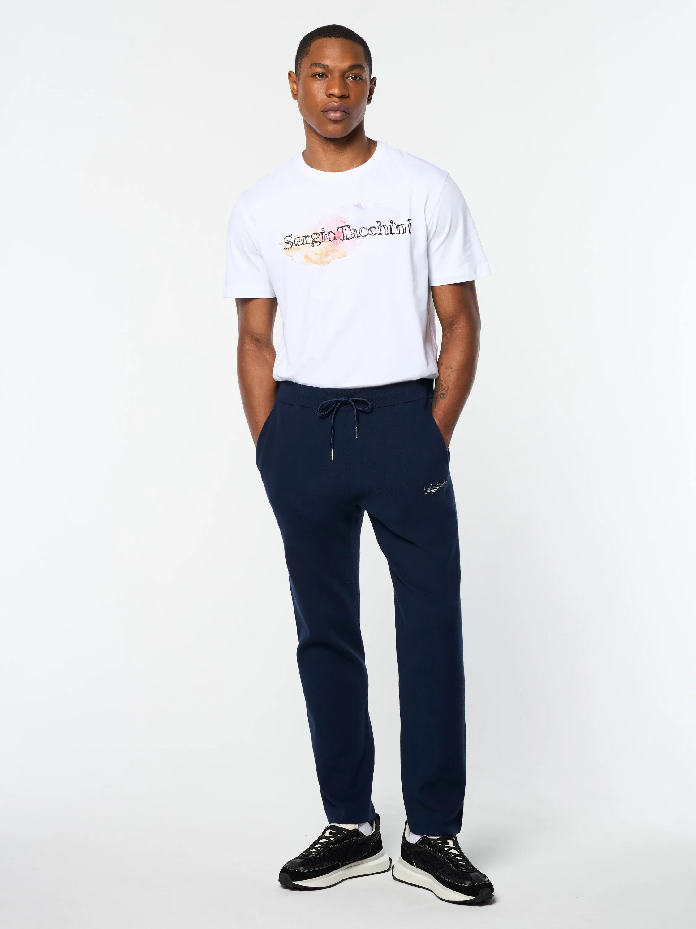 Enzo Track Pant- Maritime Blue sold by Sergio Tacchini product image thumbnail 5