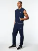 Enzo Knit Vest- Maritime Blue sold by Sergio Tacchini