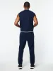 Enzo Knit Vest- Maritime Blue sold by Sergio Tacchini