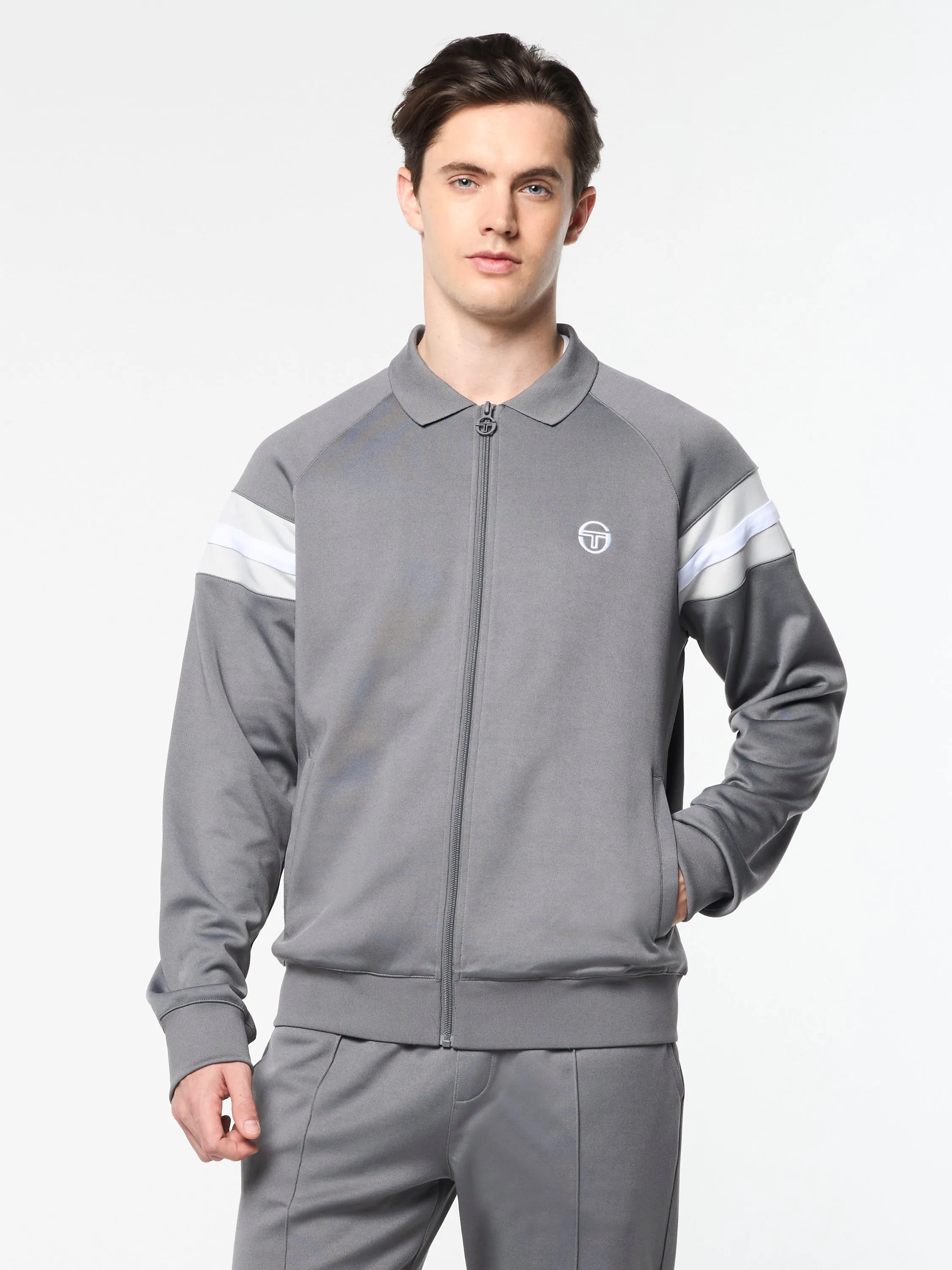 Rimini Track Jacket- Quiet Shade sold by Sergio Tacchini product image thumbnail 2