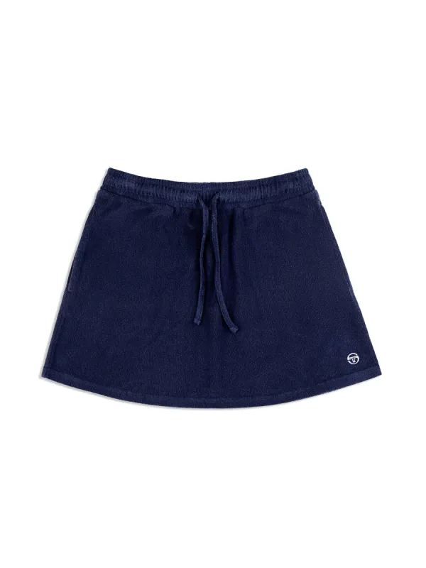 Edda Skirt- Maritime Blue sold by Sergio Tacchini