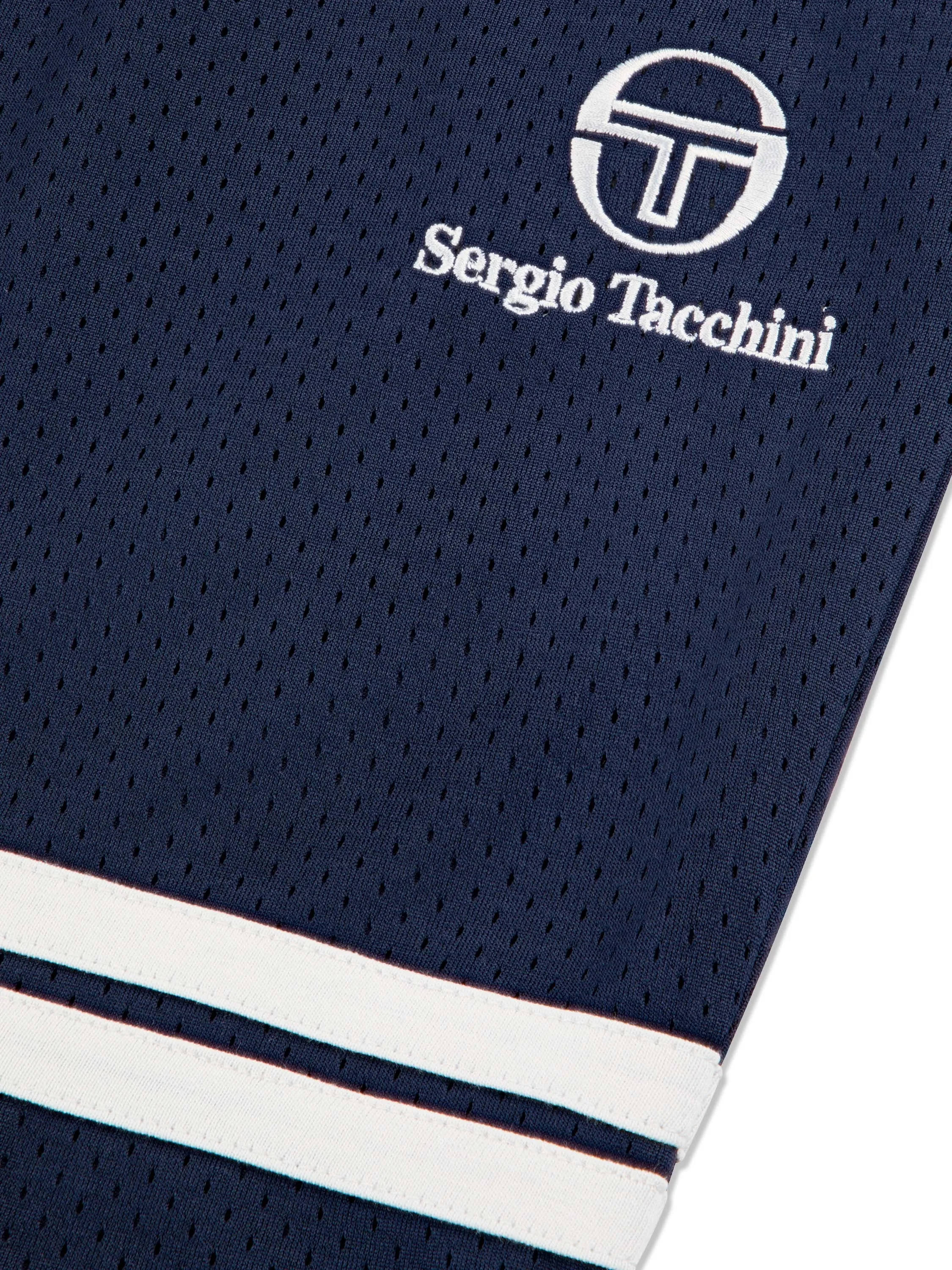 Ludovic Mesh Short- Maritime Blue/ Quiet Grey sold by Sergio Tacchini product image thumbnail 4