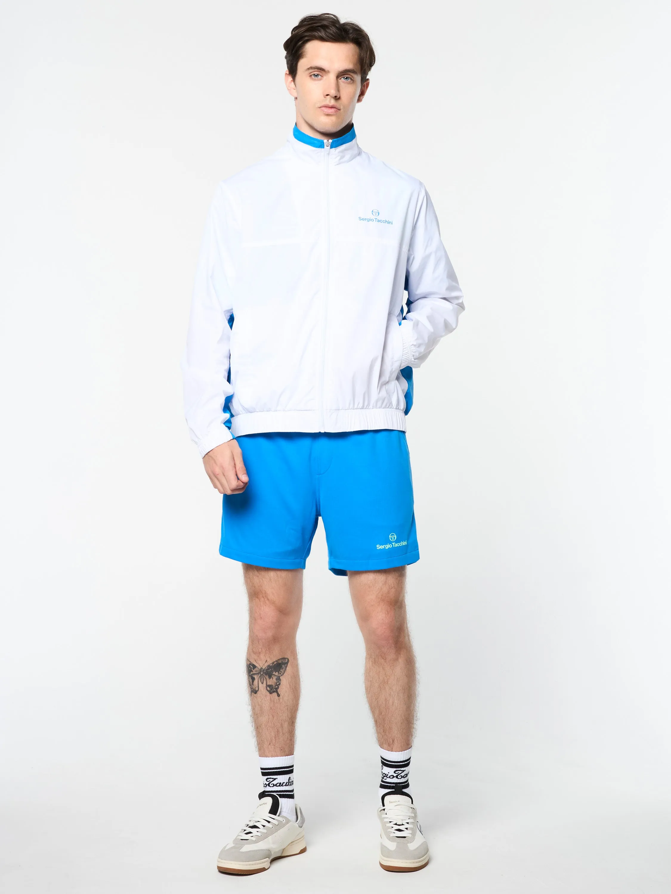 Luca Track Jacket- Brilliant White sold by Sergio Tacchini product image thumbnail 4