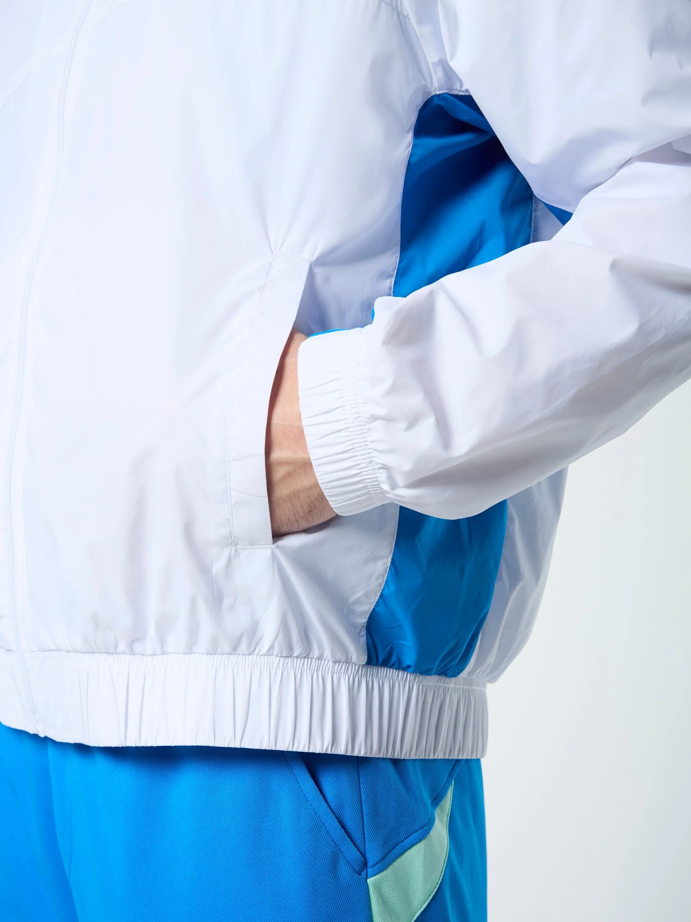 Luca Track Jacket- Brilliant White sold by Sergio Tacchini product image thumbnail 3