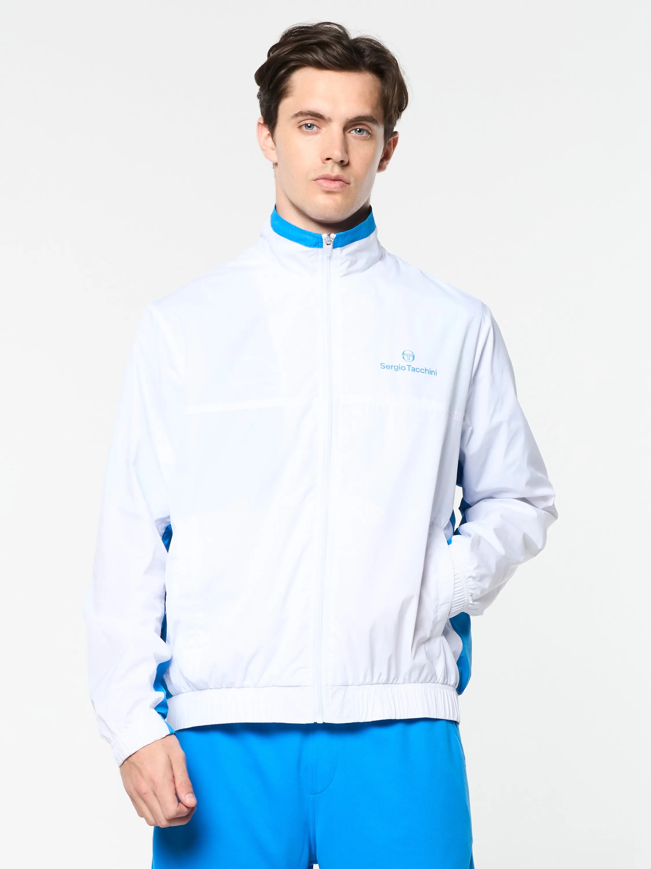 Luca Track Jacket- Brilliant White sold by Sergio Tacchini product image thumbnail 2