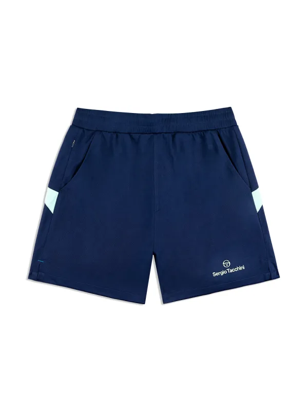 Luca Piqué Short- Maritime Blue sold by Sergio Tacchini