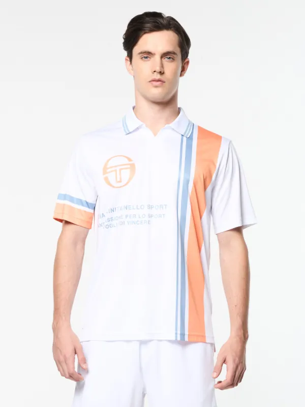 Dante Polo-Brilliant White sold by Sergio Tacchini