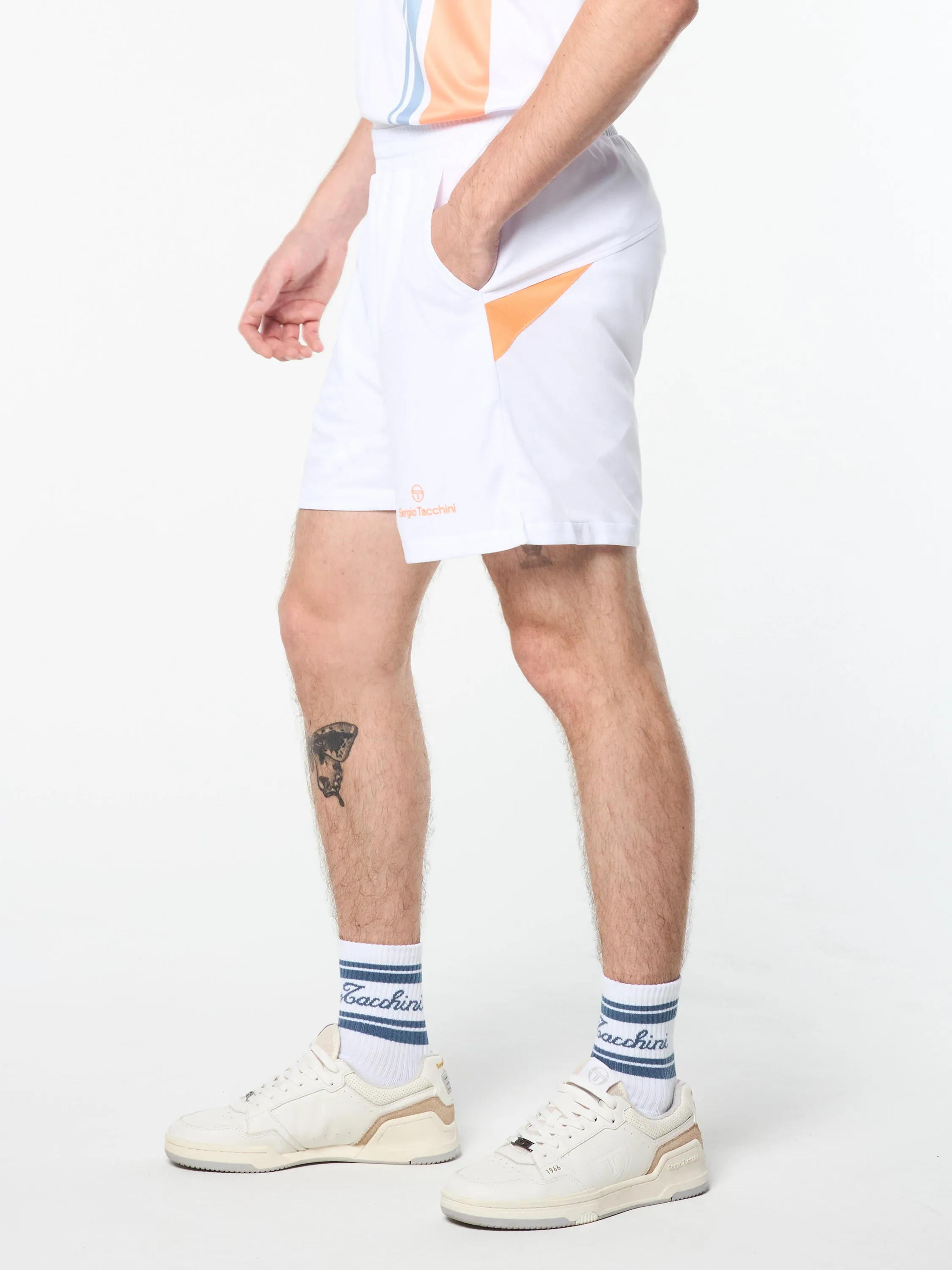 Luca Piqué Short- Brilliant White sold by Sergio Tacchini product image thumbnail 2